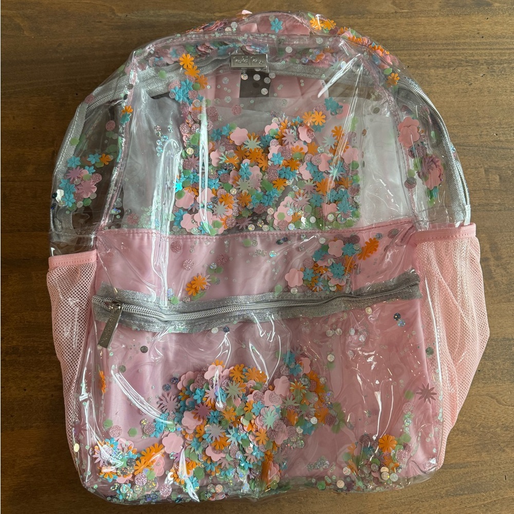 Packed Party Flower Shop Clear Backpack - Large